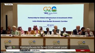 President Ramaphosa will host G20 leaders in 2025 [upl. by Hennahane]