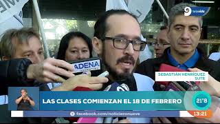 Qué dice sobre la fecha de inicio de clases el gremio de los docentes [upl. by Legim]