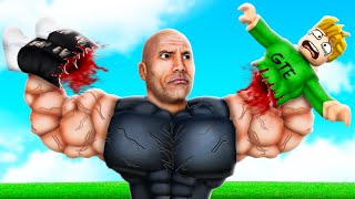 EpicDipic And I Make THE ROCK Angry In Roblox [upl. by Eudocia826]