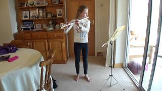 ABRSM Grade 3 flute Andante Alla Siciliana Mercadante [upl. by Xenos714]