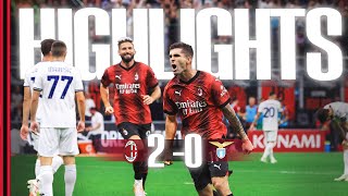 Pulisic and Okafor strike  AC Milan 20 Lazio  Highlights Serie A [upl. by Forcier]