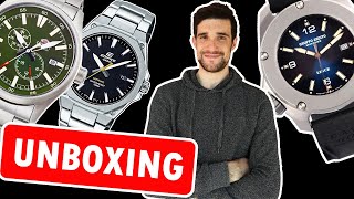 7 NUOVI Orologi  UNBOXING ESAGERATO 😳😳 [upl. by Introk]