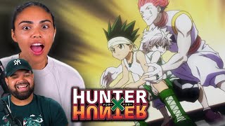 GON KILLUA AND HISOKA VS RAZOR Hunter x Hunter Episode 71 and 72 Reaction [upl. by Alegnatal]