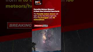 Perseids Meteor Shower A MustSee Celestial Spectacle [upl. by Hgielyak412]