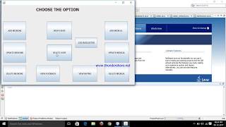 DBMS project with MySQL database with front end java with code [upl. by Viscardi109]