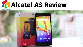 Alcatel A3 Budget Android Mobile Review [upl. by Gerger]