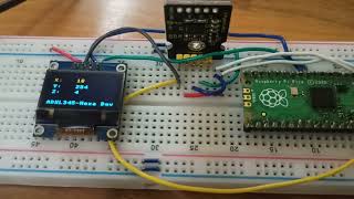 Interfacing ADXL345 Accelerometer with Raspberry Pi Pico and MicroPython [upl. by Drue]