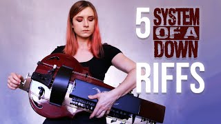 5 System of a Down riffs on hurdy gurdy [upl. by Nila]