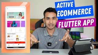 Active eCommerce Flutter App Build and Upload to google Play Store  app reskin [upl. by Werdnaed990]