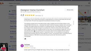 Warning Avoid Designer Home Comfort Business [upl. by Server]