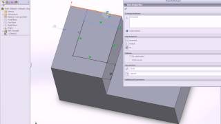 Solidworks Basics  Drawing a simple block [upl. by Anelim]