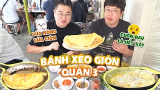 290 ĂN MỘT LÈO MẤY CÁI BÁNH XÈO VÀNG ƯƠM NÓNG HỔI GIÒN RỤM CUỐN RAU CẢI LÀ CỨ ĐƯA VÔ MỒM MÃI [upl. by Standish]