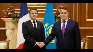 Emmanuel Macron au Kazakhstan et en Ouzbékistan un voyage plus économique que diplomatique [upl. by Compton]