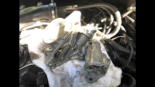 BMW F01 F02 740i 740LI Leaking oil filter housing repair N54 and N55 engines [upl. by Anisah]