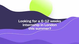 612 weeks London Summer Internship Program with Capital Placement [upl. by Eirojram417]