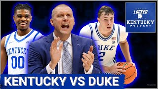 Kentucky vs Duke basketball recap Wildcats STUN Cooper Flagg and the Blue Devils [upl. by Emolas]