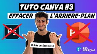 Tuto Canva 3  Effacer larrièreplan dune image en 3 clics mieux que Photoshop [upl. by Rollo503]