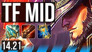 TWISTED FATE vs TALON MID  6215 Dominating  KR Diamond  1421 [upl. by Elocaj]