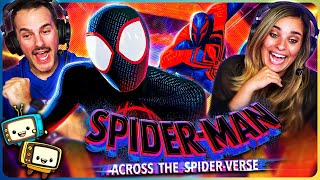 SPIDERMAN ACROSS THE SPIDERVERSE 2023 Movie Reaction  First Time Watch  Oscar Isaac [upl. by Gilliette]