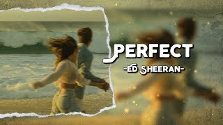 Perfect  Ed Sheeran Lyrics amp Vietsub [upl. by Nyleimaj]