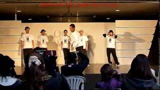 Acky Kei TetsuG Poppin Maniacs  O cat 20110411 [upl. by Iddet]