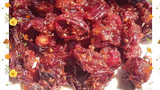 Tok jhal mishti Boroi Achar recipe😋 [upl. by Enelyahs]