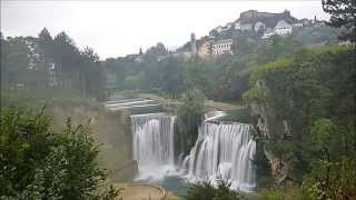 Timelapse Jajce Waterfalls [upl. by Yaya]