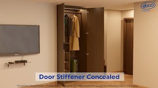 Door Stiffener Concealed Fitting [upl. by Meta]