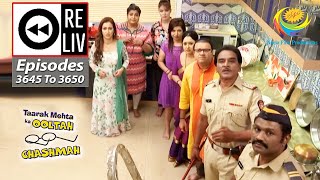 Weekly Reliv  Taarak Mehta Ka Ooltah Chashmah  Episodes 3645  3650  19 Dec 2022 To 24 Dec 2022 [upl. by Noxid735]