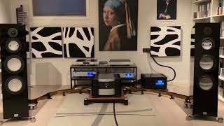 Marten Bird Musical Innovation MI 235 PS Audio DSD Dac and transport Mark Levinson ML332 Jorma [upl. by Gloria]