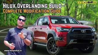 Hilux Overlanding Build  Complete Modification GuideFuturz4x4 [upl. by Englis123]