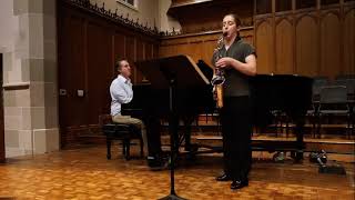 Robert Muczynski Sonata Mvt I  Hannah Wolkowitz [upl. by Ecirahc]