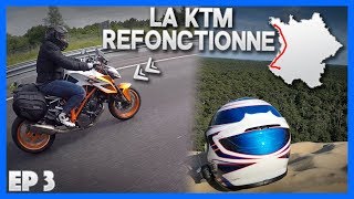 TOUR DE FRANCE MOTO  LA KTM EST RÉPARÉE ON MANGE DES HUITRES LE MATIN [upl. by Lisetta]