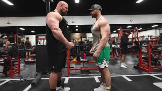 BRADLEY MARTYN VS 4TIMES WORLDS STRONGEST MAN BRIAN SHAW [upl. by Pammy]