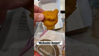 McDonald’s NEW “McDouble Nugget”…👀 [upl. by Eeloj]