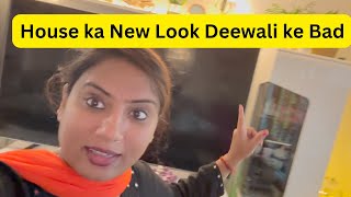 House ka New Look Deewali ke Bad  Smita Germany Vlogs  Indian Lifestyle Vlogger [upl. by Aikaz279]