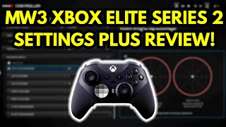 BEST MW3 Xbox Elite Series 2 Controller Settings Plus Review [upl. by Ynaffet]