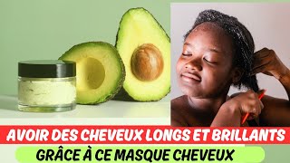 Masque de cheveux très efficace 100 naturel fait maison pour gagner en longueur et Brillance [upl. by Wilde163]