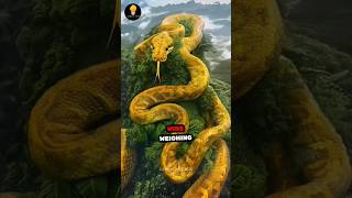 Titanoboa World s Largest Snake 🤯 science sciencefacts shorts [upl. by Loris977]