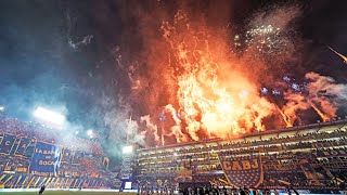 IMPRESIONANTE RECIBIMIENTO de la HINCHADA de BOCA JUNIORS [upl. by Krawczyk]