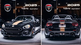 Unleashing the Future 2025 Abarth 124 Spider in Action [upl. by Aynwat726]