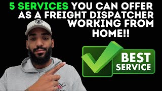 Freight Dispatcher What Services Should You Offer As An At Home Freight Dispatcher [upl. by Duwalt]