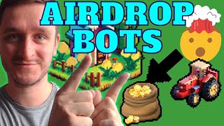 Crypto Airdrop Farming Bot  LOOT ALFA FRENS [upl. by Aleekat]