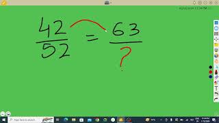 equivalent fractions class 567 fractions [upl. by Harbison]