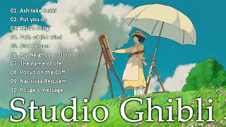 Studio Ghibli Bgm Music 🎶 Ghibli Songs 2023 🌿 Best Piano Music for Relaxing amp Deep Sleeping [upl. by Acceber533]