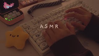 cozy amsr 2h typing on 5 different keyboards [upl. by Sardella]