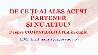 DE CE ȚIAI ALES ACEST PARTENER ȘI NU ALTUL [upl. by Pressey234]