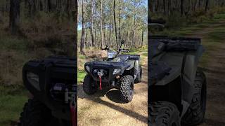 polaris sportsman sportsman500ho thinkoutsidequad 4x4 offroad thinkoutside forest foryou [upl. by Darryn]