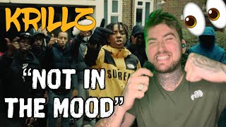 Krillz  Not In The Mood Official Music Video REACTION [upl. by Draned]