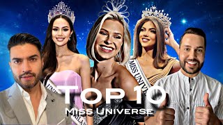 Top 10 Miss Universe 2024 Octubre [upl. by Ellemaj437]